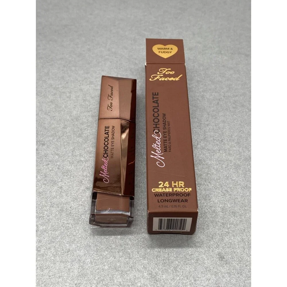 Too Faced Melted Chocolate Matte Eyeshadow - Warm & Fudgy - 0.16 Oz